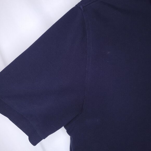 Brooks Brothers Polo Shirt Mens Medium Navy Gold Sheep Performance - Picture 4 of 11